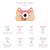 Appareil photo renard Orange, noir, rose 2 - vertbaudet enfant 