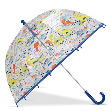 Parapluie cloche transparent, ouverture facile et sécurisante Pvc/cosmonaute+Pvc/dinosaure+Pvc/papillons 7 - vertbaudet enfant 