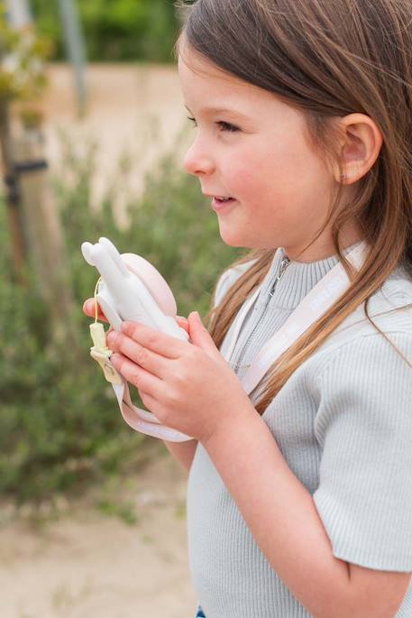 Talkie-walkie lapin x ours Blanc, rose, orange 3 - vertbaudet enfant 