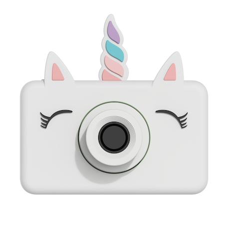 Appareil photo licorne Blanc, rose, bleu 1 - vertbaudet enfant 