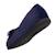 Chaussons ballerines en microvelours avec un détail nœud Marine 5 - vertbaudet enfant 