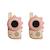Talkie-walkie dino Rose, beige 1 - vertbaudet enfant 