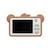 Appareil photo ours Marron, noir, rouge 4 - vertbaudet enfant 