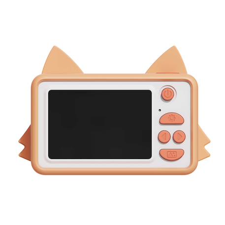 Appareil photo renard Orange, noir, rose 3 - vertbaudet enfant 