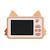 Appareil photo renard Orange, noir, rose 3 - vertbaudet enfant 