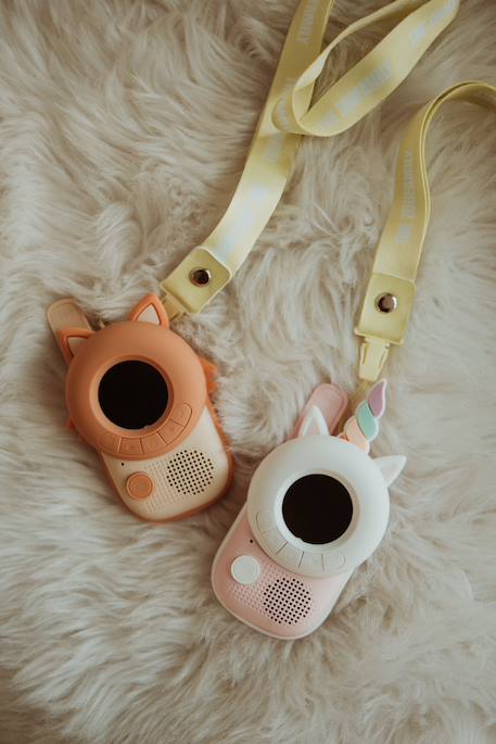 Talkie-walkie licorne x renard Blanc, marron 3 - vertbaudet enfant 