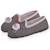 Chaussons charentaises pompom Gris chiné 1 - vertbaudet enfant 