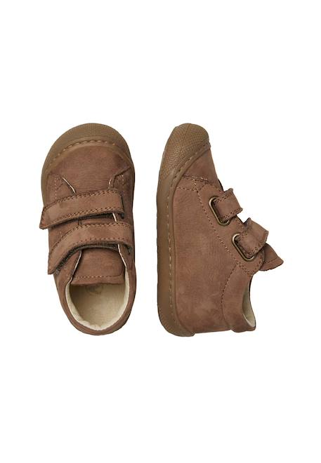 Chaussures en suède cocoon vl Bleu-+Kaki-+Marine-+Marron- 19 - vertbaudet enfant 
