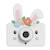 Appareil photo lapin des fleurs Blanc, rose, vert 1 - vertbaudet enfant 