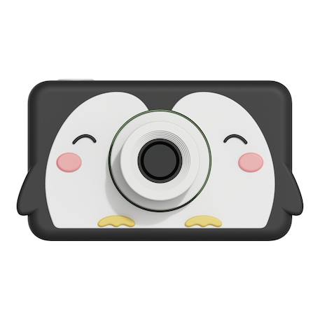 Appareil photo pingouin Noir, blanc, rose 1 - vertbaudet enfant 