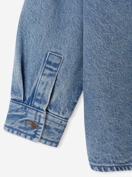 Chemise garçon en denim double stone 5 - vertbaudet enfant 