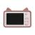 Appareil photo chat Rose, blanc, noir 6 - vertbaudet enfant 