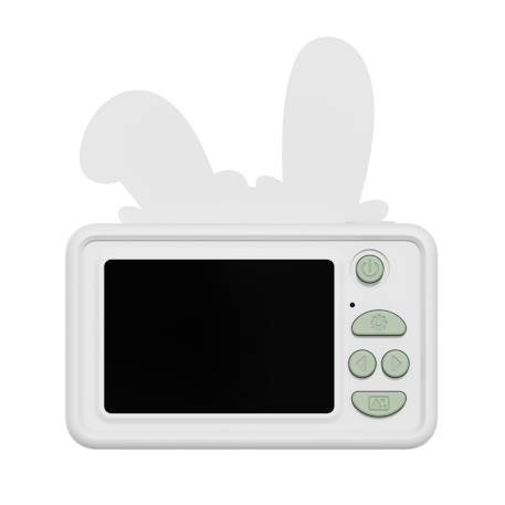 Appareil photo lapin des fleurs Blanc, rose, vert 6 - vertbaudet enfant 