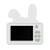 Appareil photo lapin des fleurs Blanc, rose, vert 6 - vertbaudet enfant 
