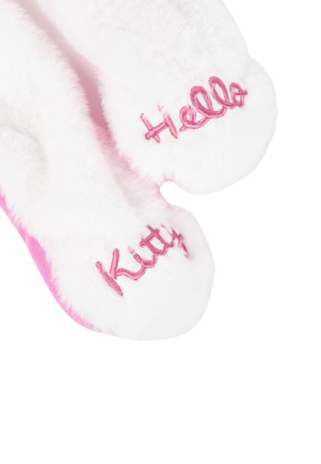 Chapeau à pois appliqués hello kitty Blanc 5 - vertbaudet enfant 