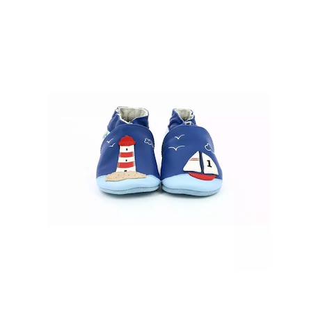 Chaussons fille robeez Bleu 4 - vertbaudet enfant 