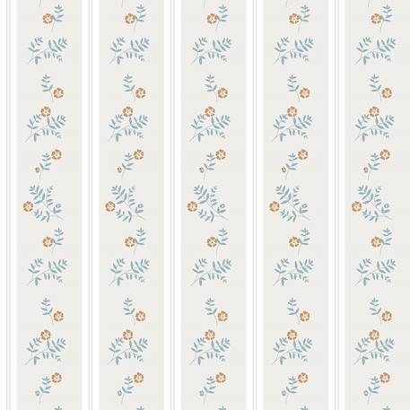 Papier peint enfant fleurs de la campagne française Beige 2 - vertbaudet enfant 