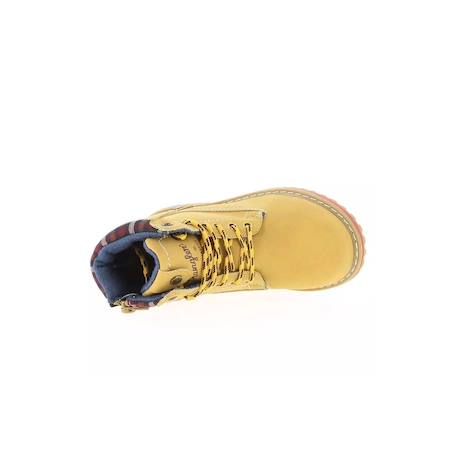 Bottines à lacets enfant Tan 6 - vertbaudet enfant 