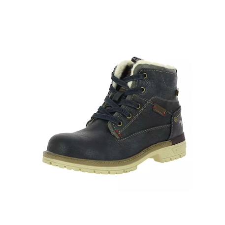 Bottines fille mustang Bleu 2 - vertbaudet enfant 