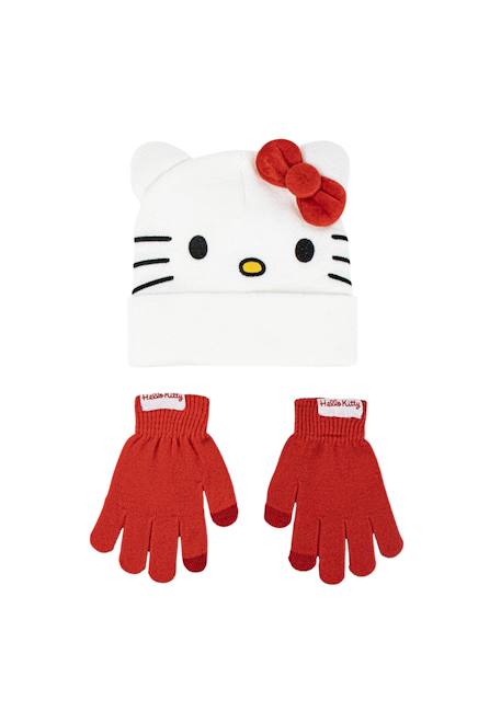 Ensemble 2 pièces hello kitty Rouge 1 - vertbaudet enfant 