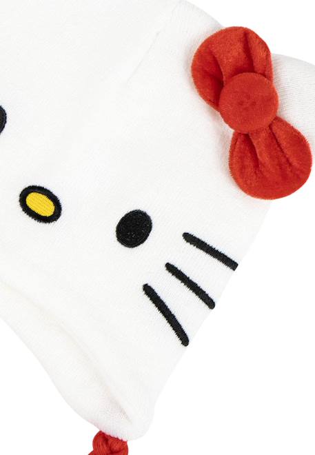 Bonnet laplander hello kitty Rouge 4 - vertbaudet enfant 