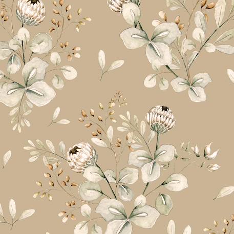Papier peint enfant trèfles Beige 2 - vertbaudet enfant 