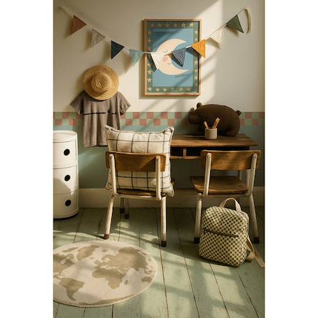 Frise murale slim navy Beige 2 - vertbaudet enfant 