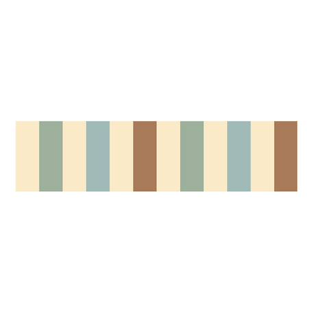Frise murale nostalgia colours Beige 1 - vertbaudet enfant 