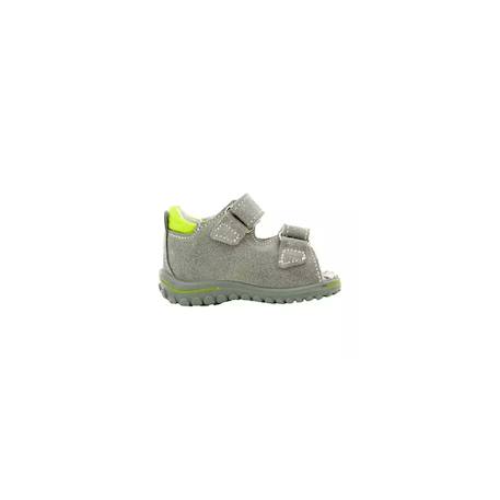 Sandales cuir paolo Gris 2 - vertbaudet enfant 