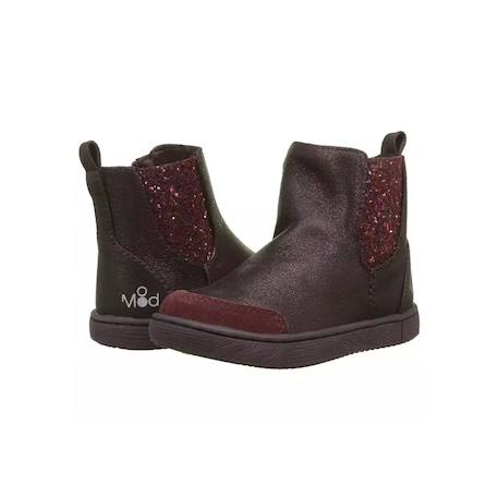 Bottines fille mod8 Bordeaux 3 - vertbaudet enfant 
