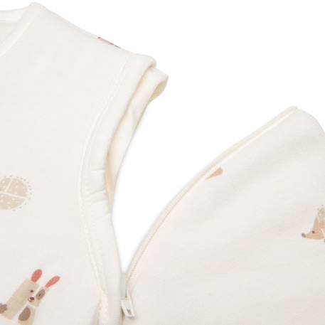 Gigoteuse chaude à manches amovibles Ecru, beige, marron 4 - vertbaudet enfant 