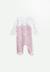 Pyjama bébé en velours ouverture zippée miss chatchatchat Rose 1 - vertbaudet enfant 