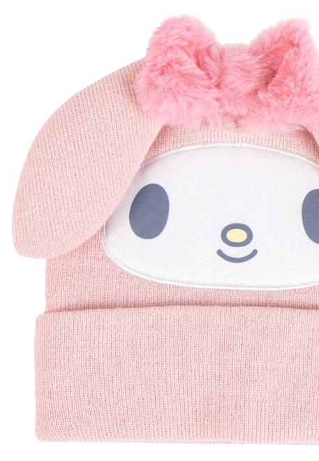 Bonnet tricoté à pois hello kitty Rose 4 - vertbaudet enfant 