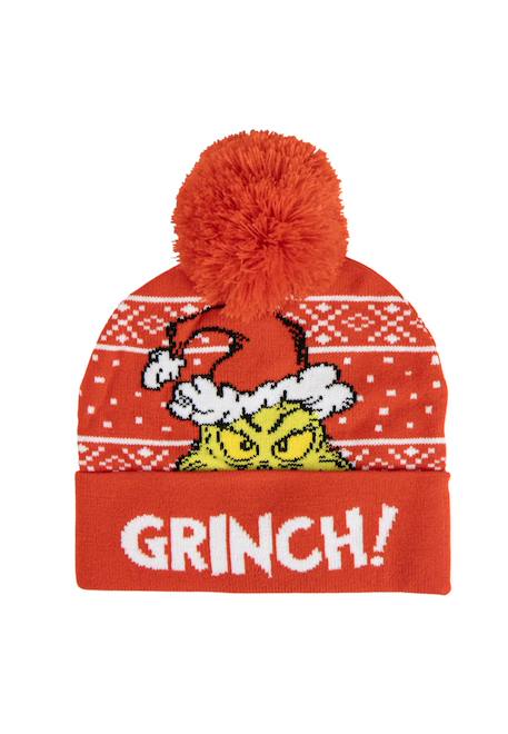 Le bonnet de noël à pois du grinch Vert 1 - vertbaudet enfant 