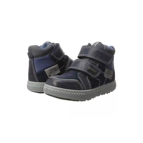 Bottines cuir, synthétique Bleu 3 - vertbaudet enfant 