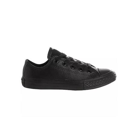 Baskets enfant en cuir Noir 1 - vertbaudet enfant 