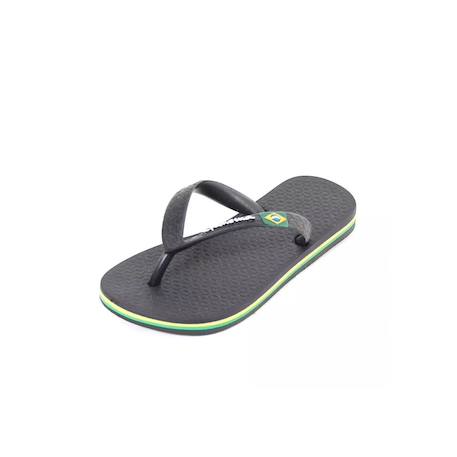 Tong caoutchouc classic brasil ii kids Noir 2 - vertbaudet enfant 