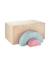 Ensemble de jeu enfant - arc-en-ciel - pouf velours côtelé Blueberry blue+Brown sugar+Marshmallow+Peppermint green+Pink mousse+Toffee 7 - vertbaudet enfant 