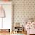Papier peint enfant à rayures rose avec cerises Beige 1 - vertbaudet enfant 