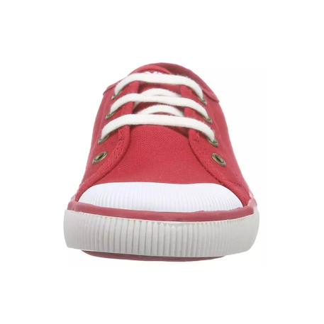 Baskets à lacets textile Enfant gong Rouge 3 - vertbaudet enfant 
