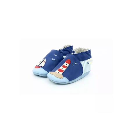 Chaussons fille robeez Bleu 2 - vertbaudet enfant 