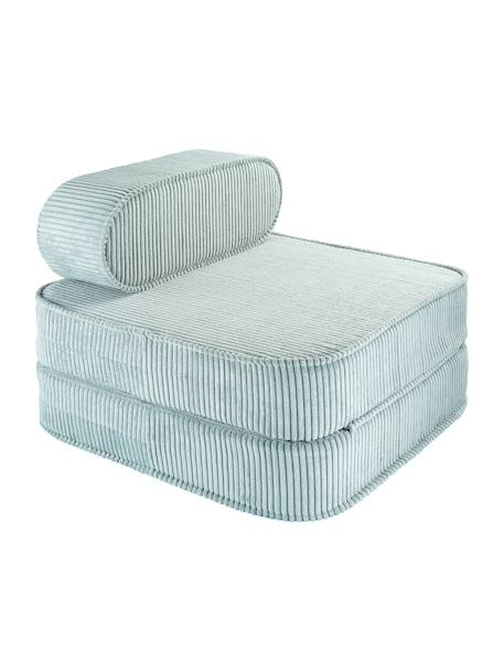 Fauteuil pliant enfant - pouf convertible en velours côtelé Blueberry blue+Brown sugar+Marshmallow+Peppermint green+Pink mousse+Toffee 19 - vertbaudet enfant 