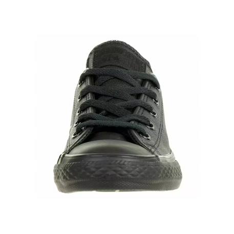 Baskets enfant en cuir Noir 3 - vertbaudet enfant 