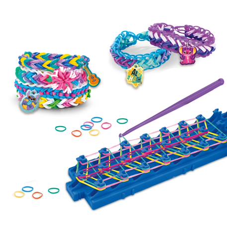 Kit Atelier de bracelets élastiques stitch Multicolore 2 - vertbaudet enfant 