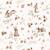 Papier peint enfants happy rabbits White 2 - vertbaudet enfant 