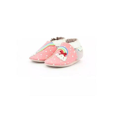 Chaussons fille robeez Rose 2 - vertbaudet enfant 