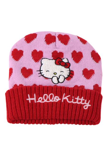 Ensemble écharpe hello kitty de 3 pièces Rouge 2 - vertbaudet enfant 