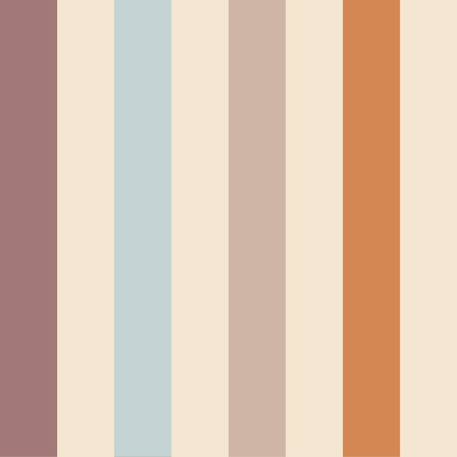 Papier peint enfants rayures soleil d’hiver Beige, bleue, verde 2 - vertbaudet enfant 