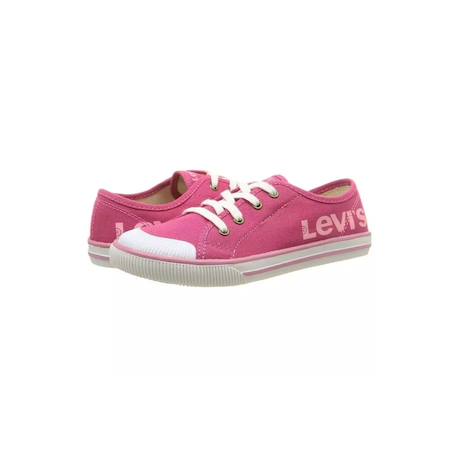 Baskets à lacets textile Enfant gong Rose 3 - vertbaudet enfant 