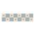 Frise murale check with hearts Beige 1 - vertbaudet enfant 